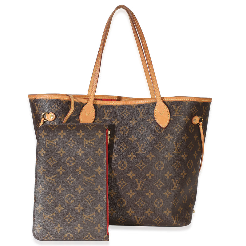 Louis Vuitton Pink Monogram Canvas Neverfull MM Handbag id