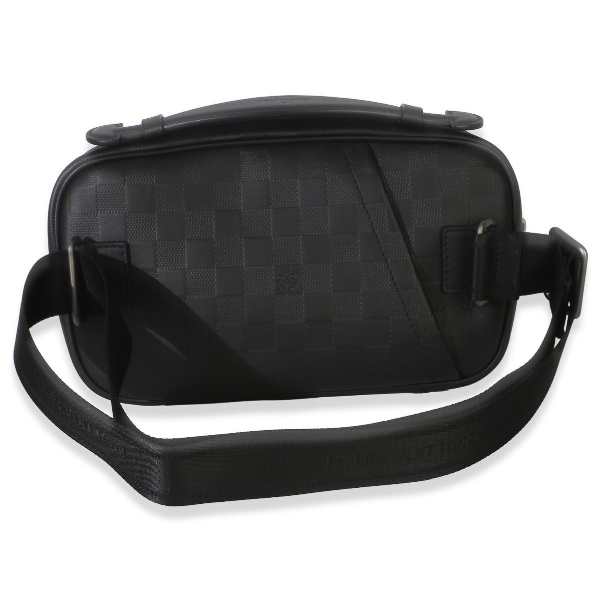 Louis Vuitton Black Damier Infini Ambler Belt Bag Handbag 4