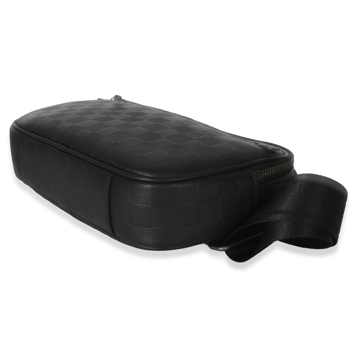 Louis Vuitton Black Damier Infini Ambler Belt Bag Handbag 6