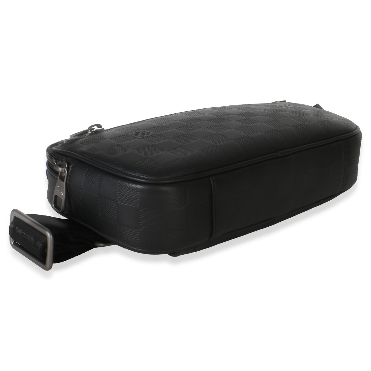 Louis Vuitton Black Damier Infini Ambler Belt Bag Handbag 7