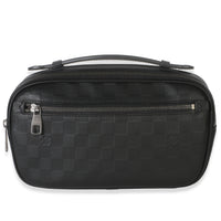 Louis Vuitton Black Damier Infini Ambler Belt Bag Handbag fv