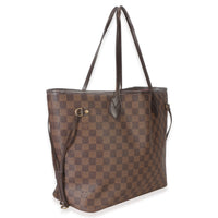 Louis Vuitton Damier Ebene Canvas Neverfull MM Handbag 3