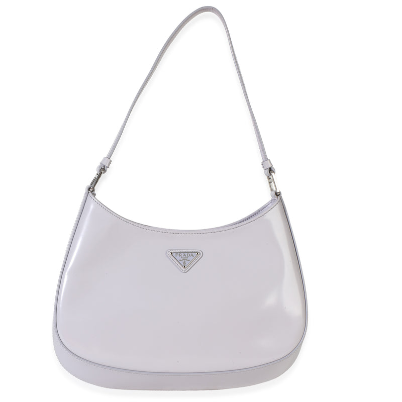 Prada Grey Spazzolato Medium Cleo Bag Handbag id