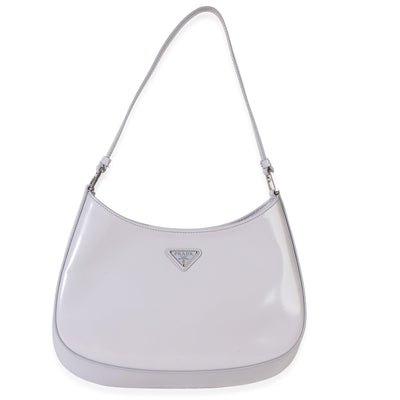 Prada Grey Spazzolato Medium Cleo Bag Handbag id