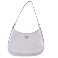 Prada Grey Spazzolato Medium Cleo Bag Handbag id