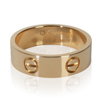 Cartier Yellow Gold  Love Ring fv