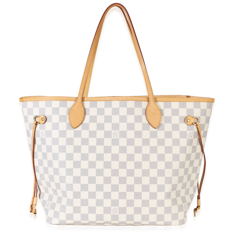 Louis Vuitton Damier Azur Canvas Neverfull MM Handbag id