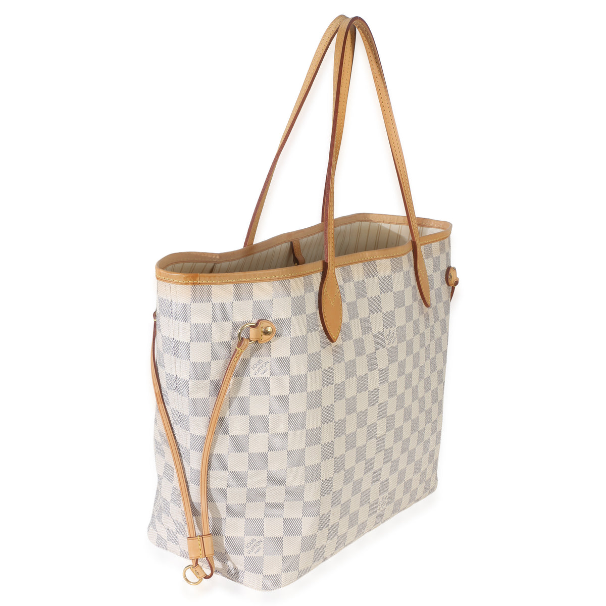 Louis Vuitton Damier Azur Canvas Neverfull MM Handbag 3