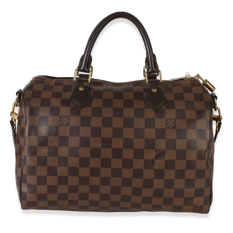 Louis Vuitton Damier Ebene Canvas Speedy Bandouliere 30 Handbag id
