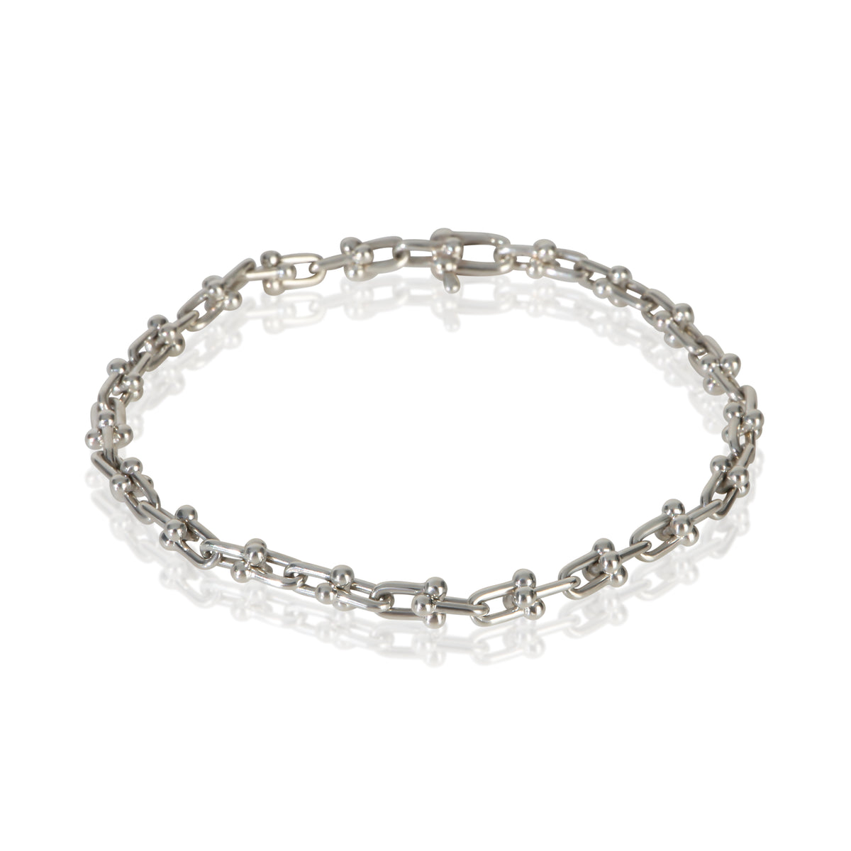 Tiffany & Co. Sterling Silver  HardWear Micro Link Bracelet fv