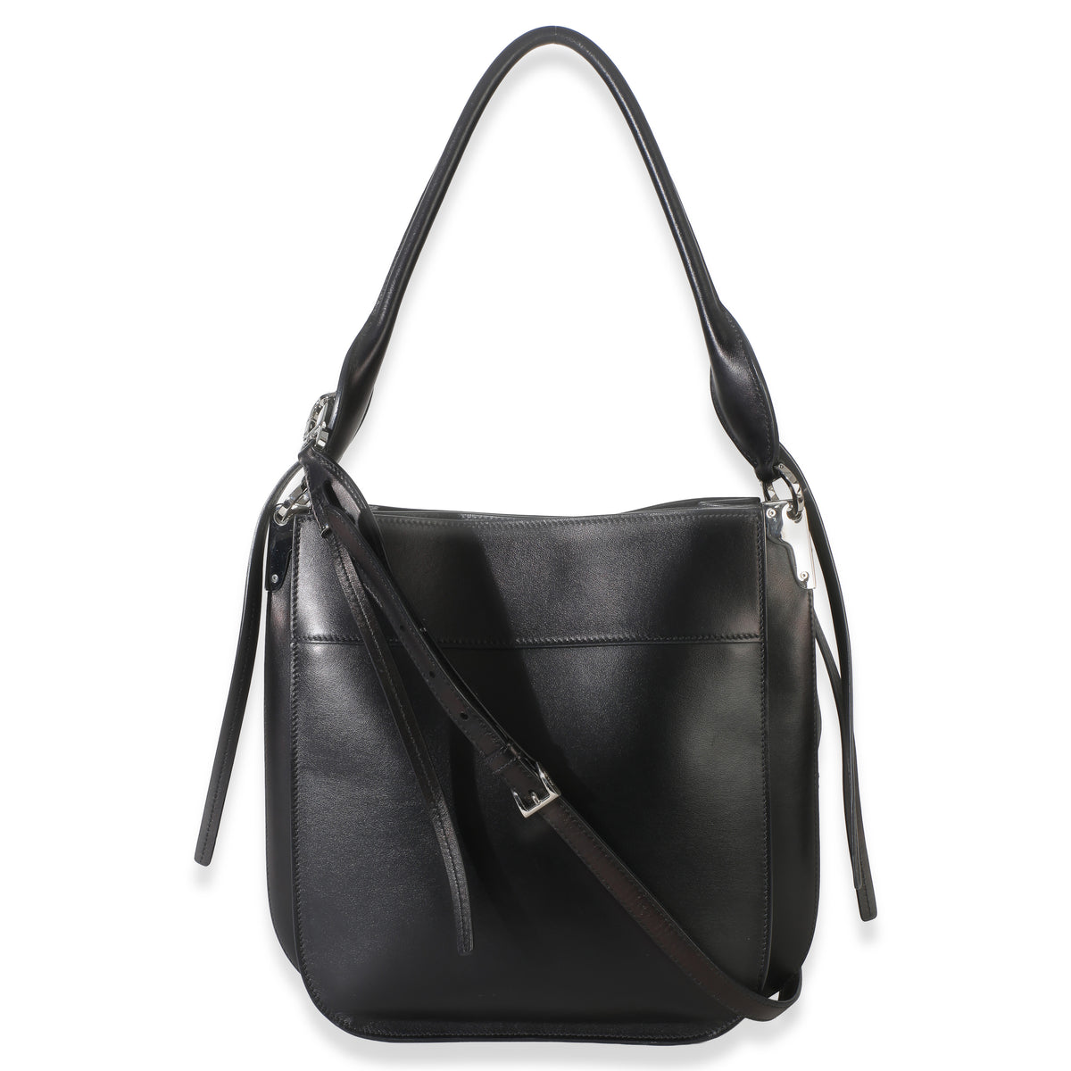 Prada Black Calfskin City Small Margit Bag Handbag 4