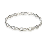 Tiffany & Co. Sterling Silver  Infinity Bracelet fv