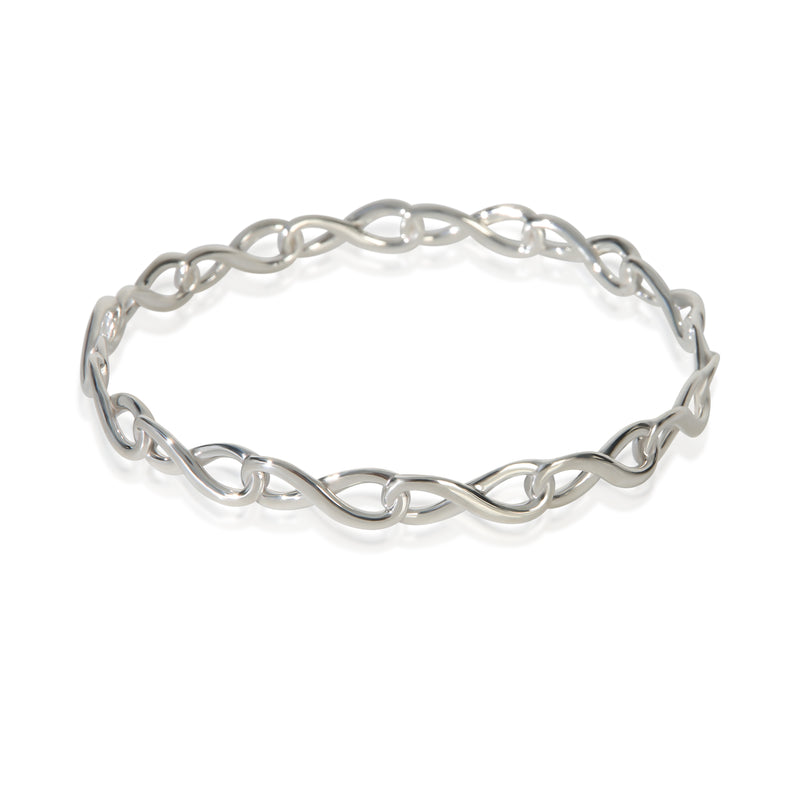 Tiffany & Co. Sterling Silver  Infinity Bracelet fv