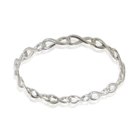 Tiffany & Co. Sterling Silver  Infinity Bracelet 3