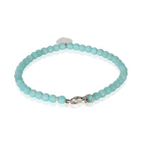 Tiffany & Co. Sterling Silver Amazonite Return To Tiffany Bracelet 3