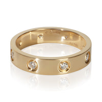 Cartier Yellow Gold Diamond Small Model Love Ring fv