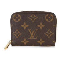 Louis Vuitton Monogram Canvas Zippy Coin Purse Wallet id