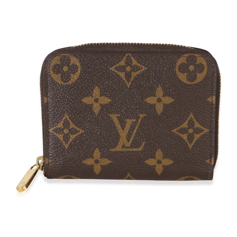 Louis Vuitton Monogram Canvas Zippy Coin Purse Wallet id