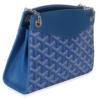 Goyard Blue ine Canvas  Mini Rouette Structure Handbag 3