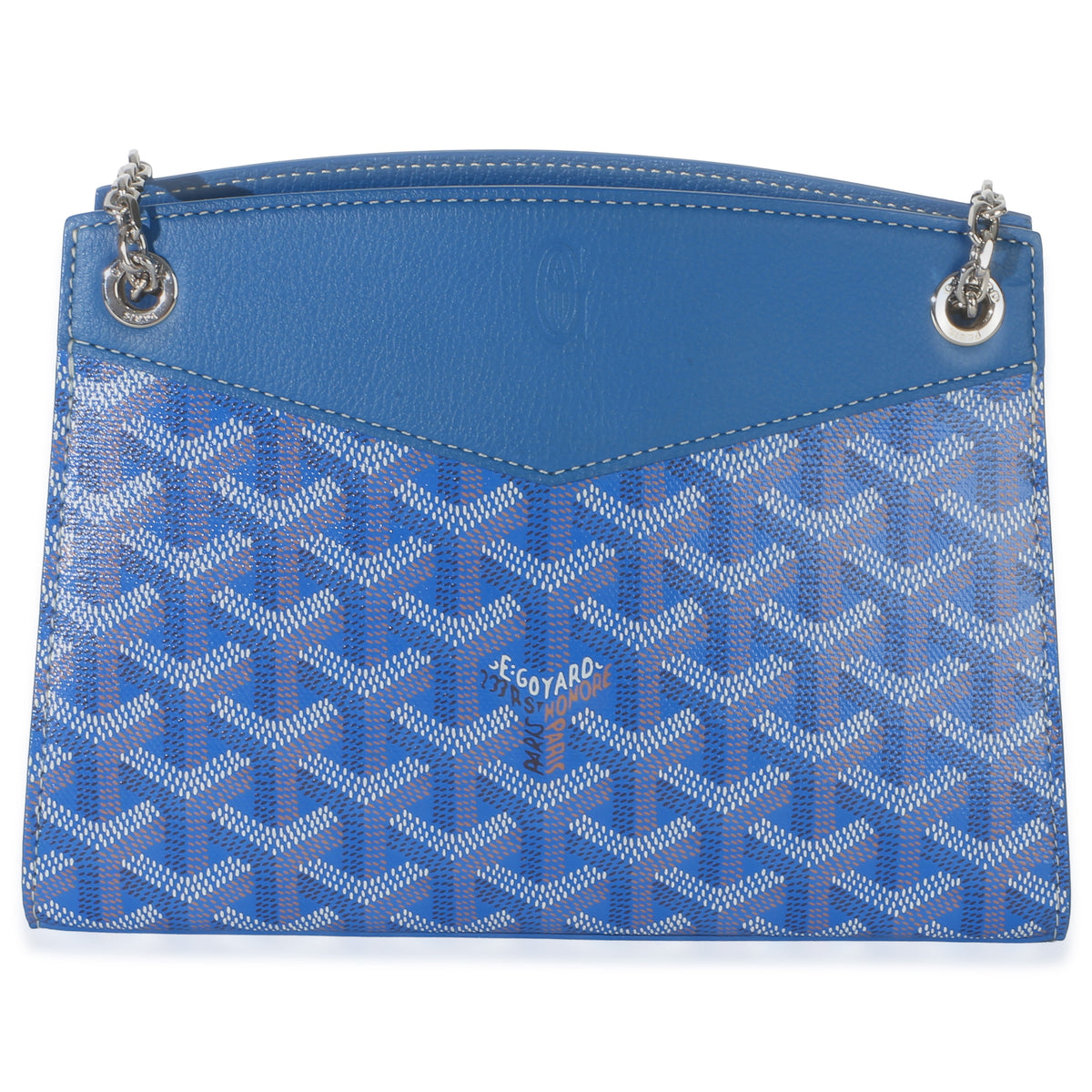 Goyard Blue ine Canvas  Mini Rouette Structure Handbag 4