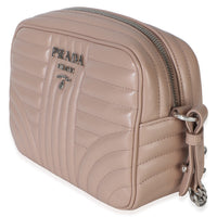 Prada Pink Nappa Impunture Diagramme Small Camera Bag Handbag 2