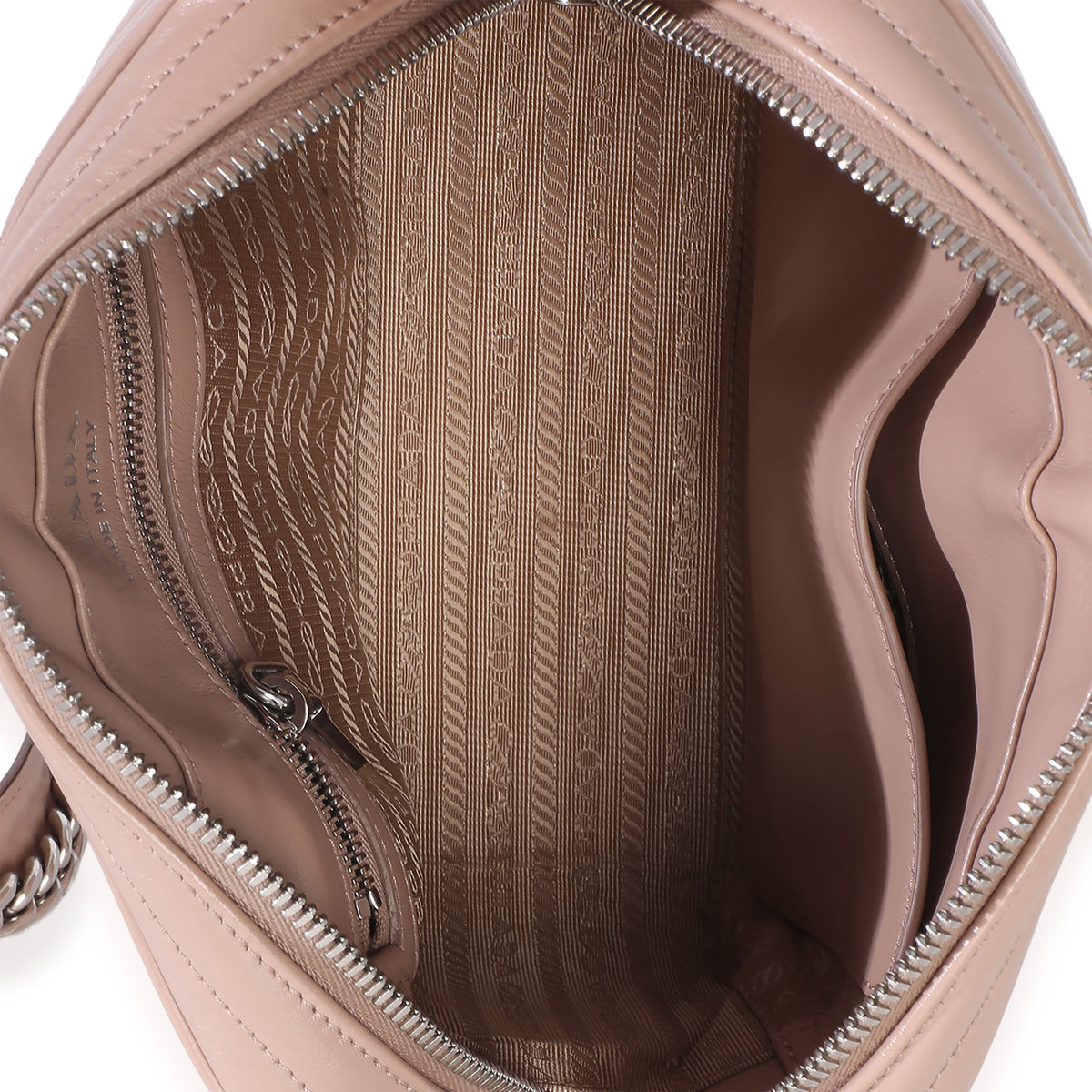 Prada Pink Nappa Impunture Diagramme Small Camera Bag Handbag 9