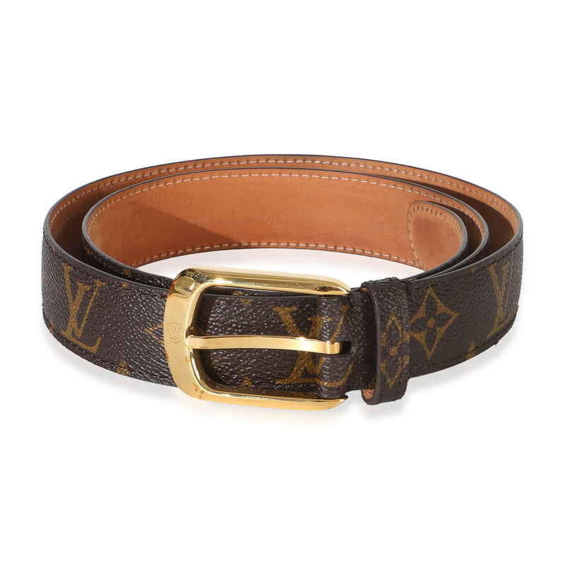Louis Vuitton Monogram Canvas Ellipse Belt 90/36 id