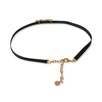 Christian Dior Gold Plated  Ribbon J'Adore Choker Necklace pv