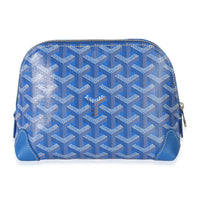 Goyard Blue ine Canvas Vendome Cosmetic Pouch Handbag id