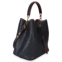 Louis Vuitton Marine Rouge Monogram Empreinte NeoNoe MM Handbag 3