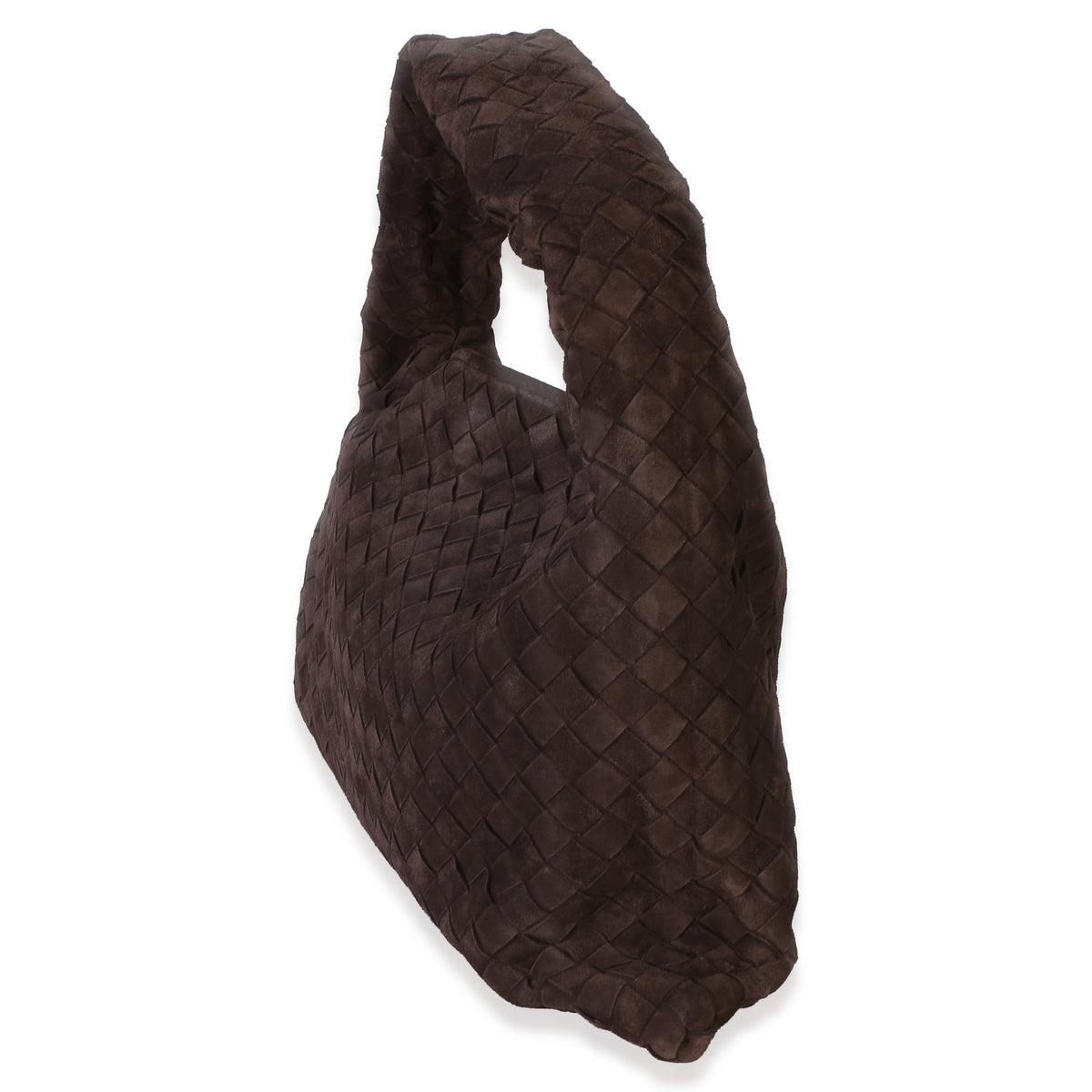 Bottega Veneta Fondant Intrecciato Suede Small Hop Handbag 2