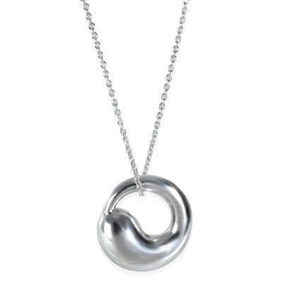 Tiffany & Co. Sterling Silver  Elsa Peretti Eternal Circle Pendant