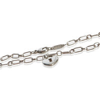 Tiffany & Co. Sterling Silver  Heart Lock Bracelet 3