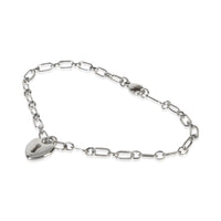 Tiffany & Co. Sterling Silver  Heart Lock Bracelet 2