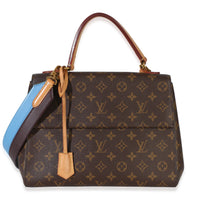 Louis Vuitton Blue Glacial Monogram Canvas Cluny MM Handbag id