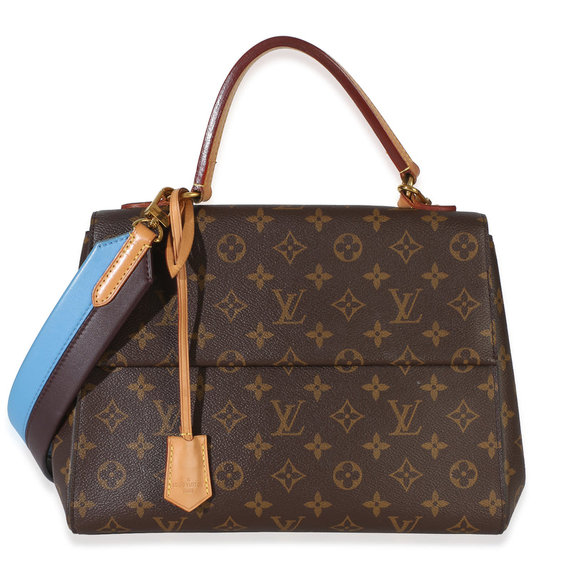 Louis Vuitton Blue Glacial Monogram Canvas Cluny MM Handbag id