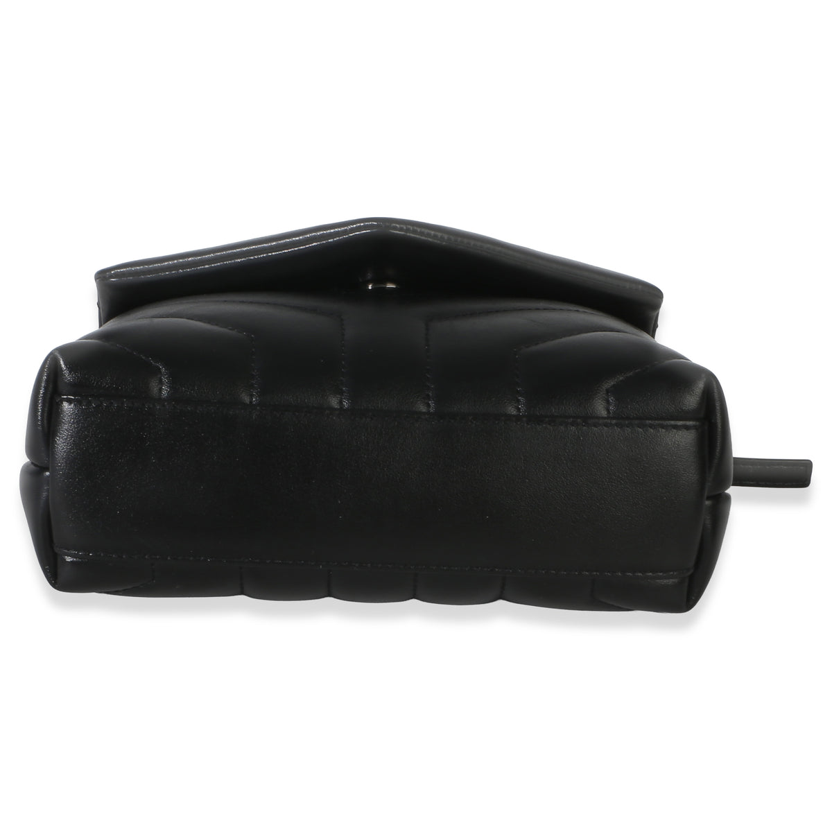 Saint Laurent Black Monochrome Calfskin Y Quilted Toy Loulou Crossbody Handbag 5