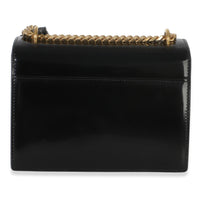 Saint Laurent Black Patent Monogram Small Sunset Bag Handbag 4
