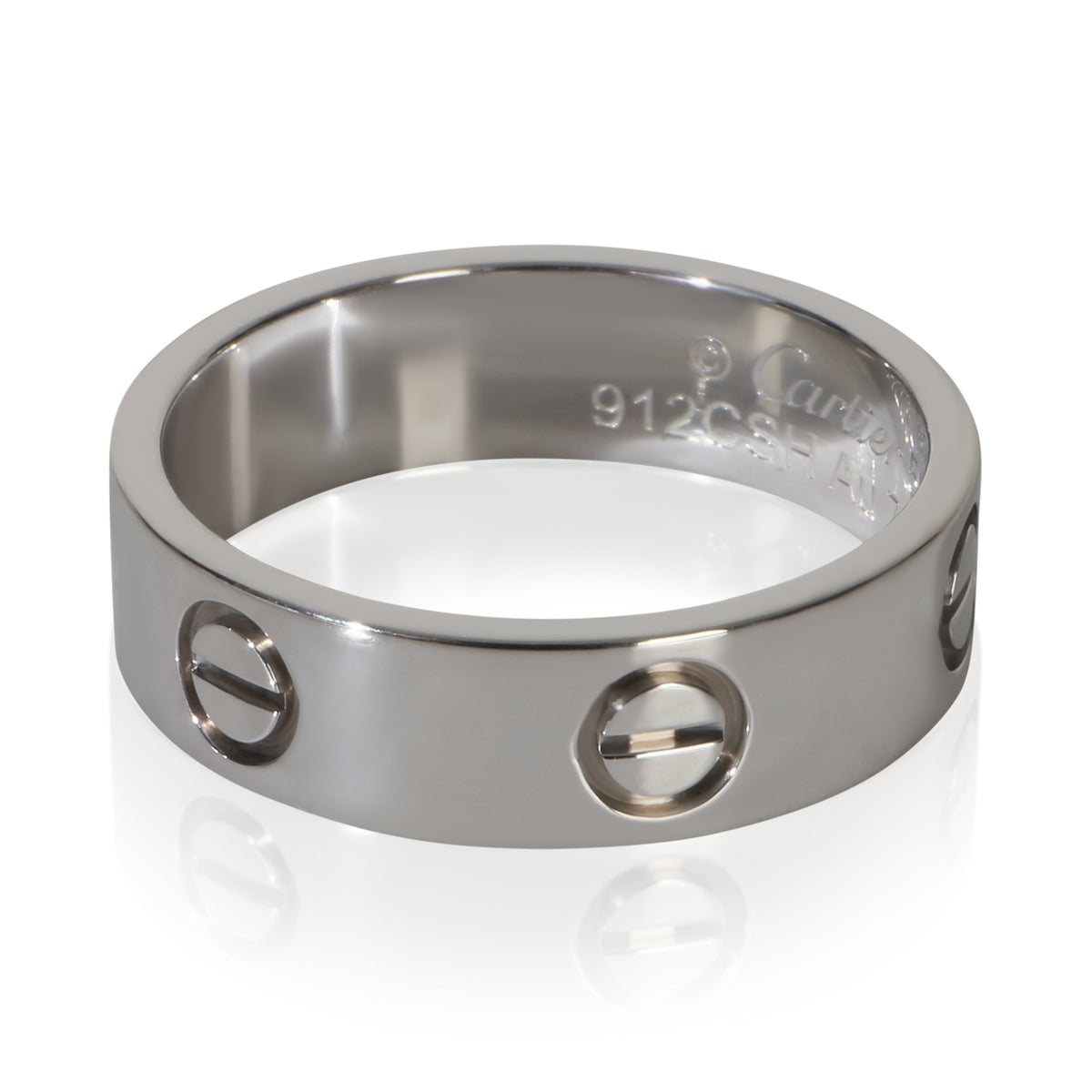 Cartier White Gold  Love Ring 2