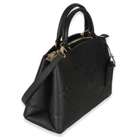 Louis Vuitton Black Monogram Giant Empreinte Petit Palais Handbag 3