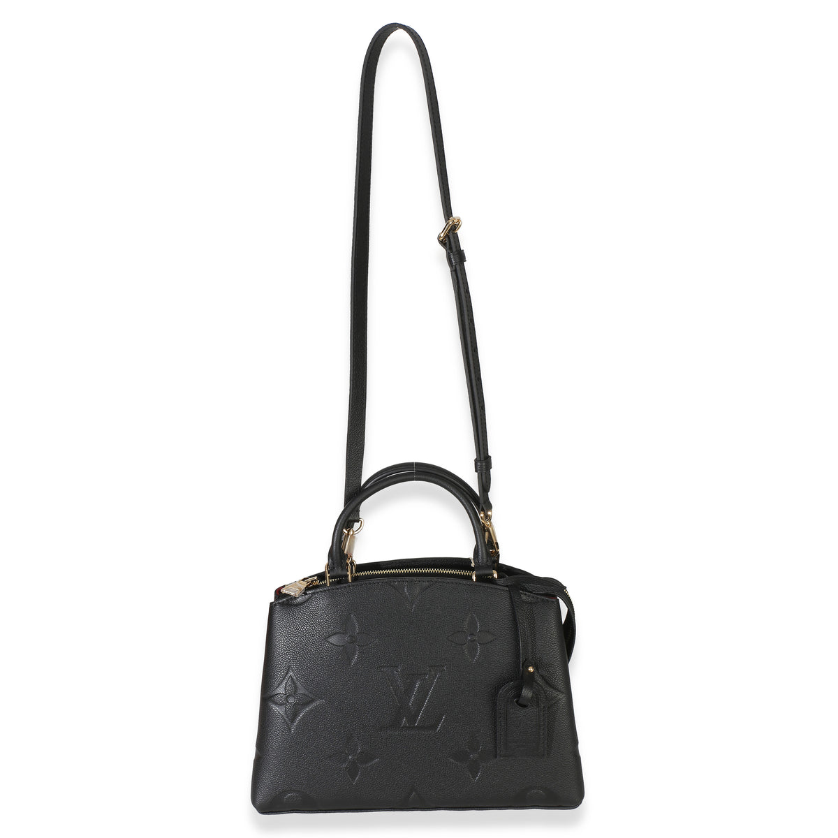 Louis Vuitton Black Monogram Giant Empreinte Petit Palais Handbag 8