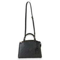 Louis Vuitton Black Monogram Giant Empreinte Petit Palais Handbag 8