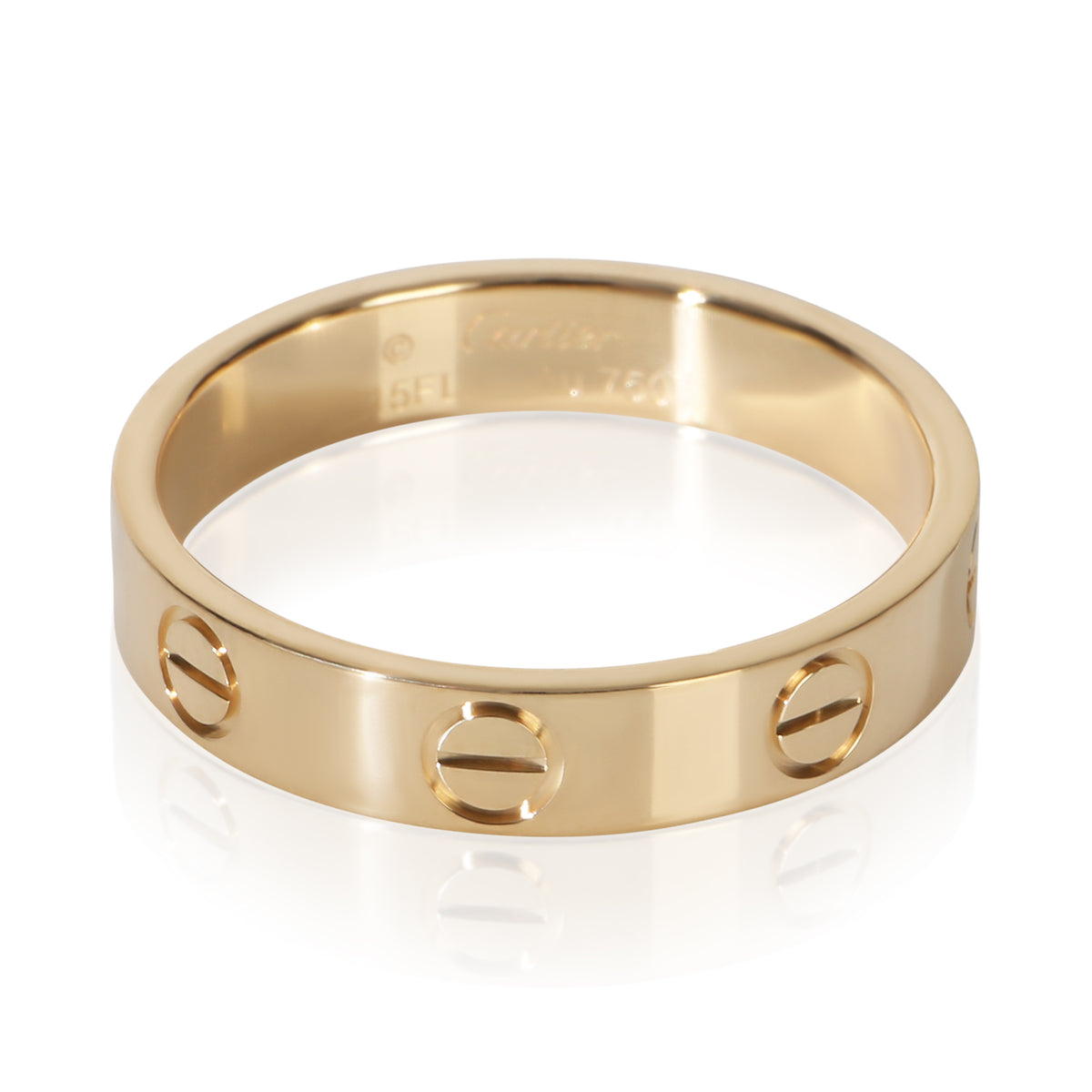 Tiffany & Co. Yellow Gold  Small Model Love Ring fv