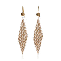 Tiffany & Co. Yellow Gold  Elsa Peretti Mesh Earrings 2
