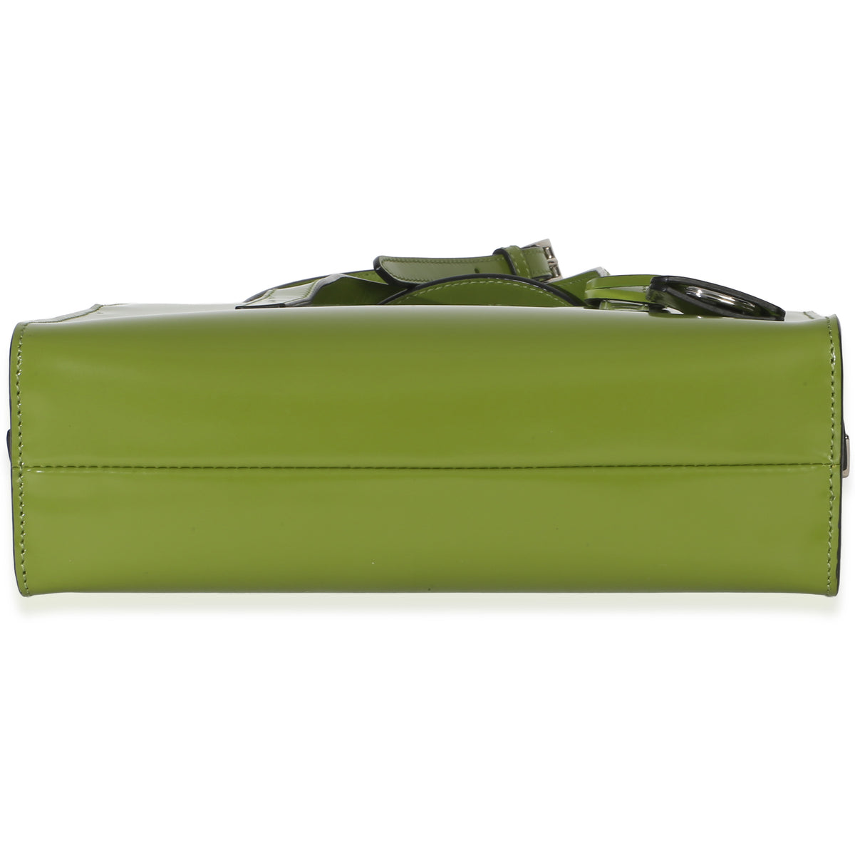 Prada Green Brushed Leather Mini Re Edition 1995 Mini Bag Handbag 5