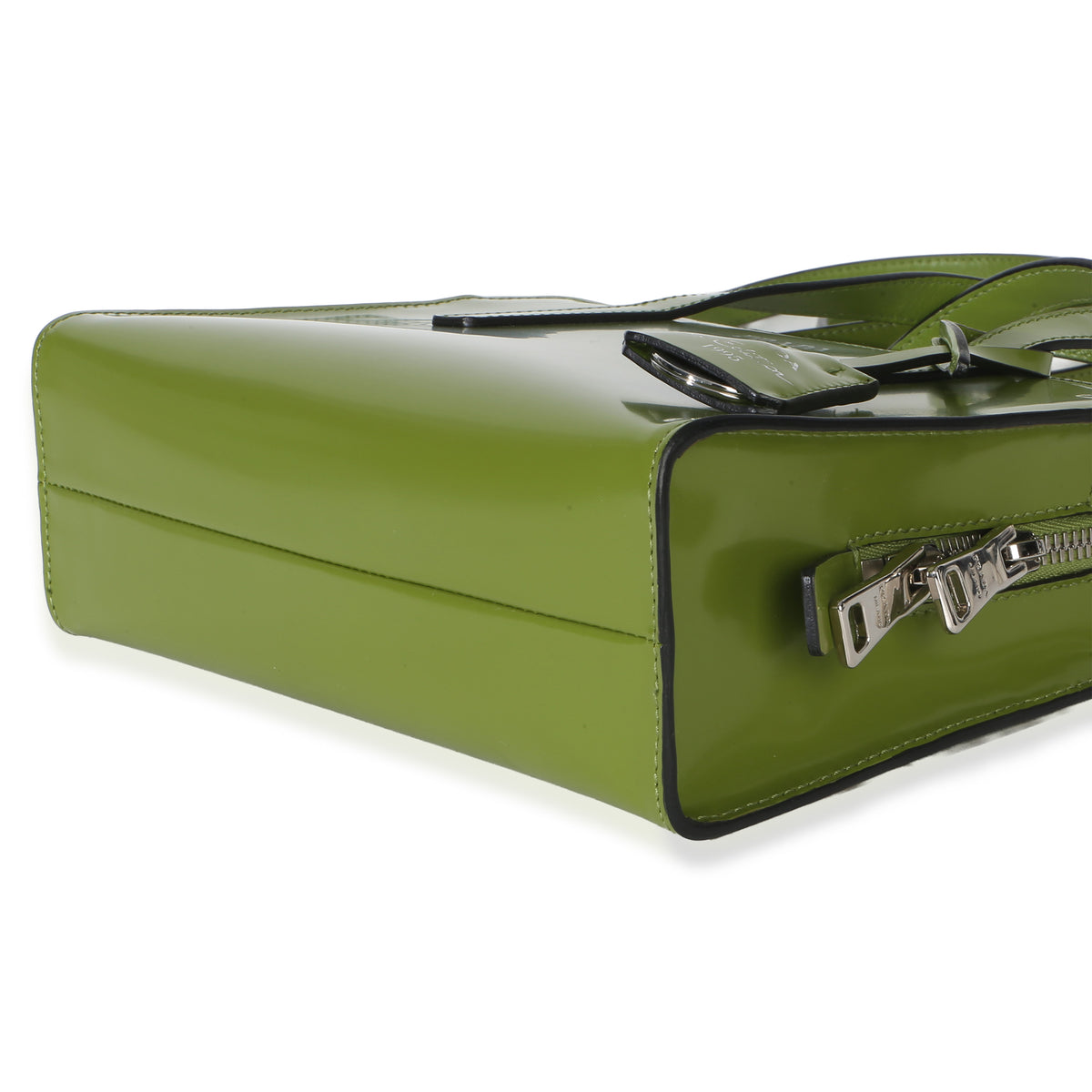 Prada Green Brushed Leather Mini Re Edition 1995 Mini Bag Handbag 6