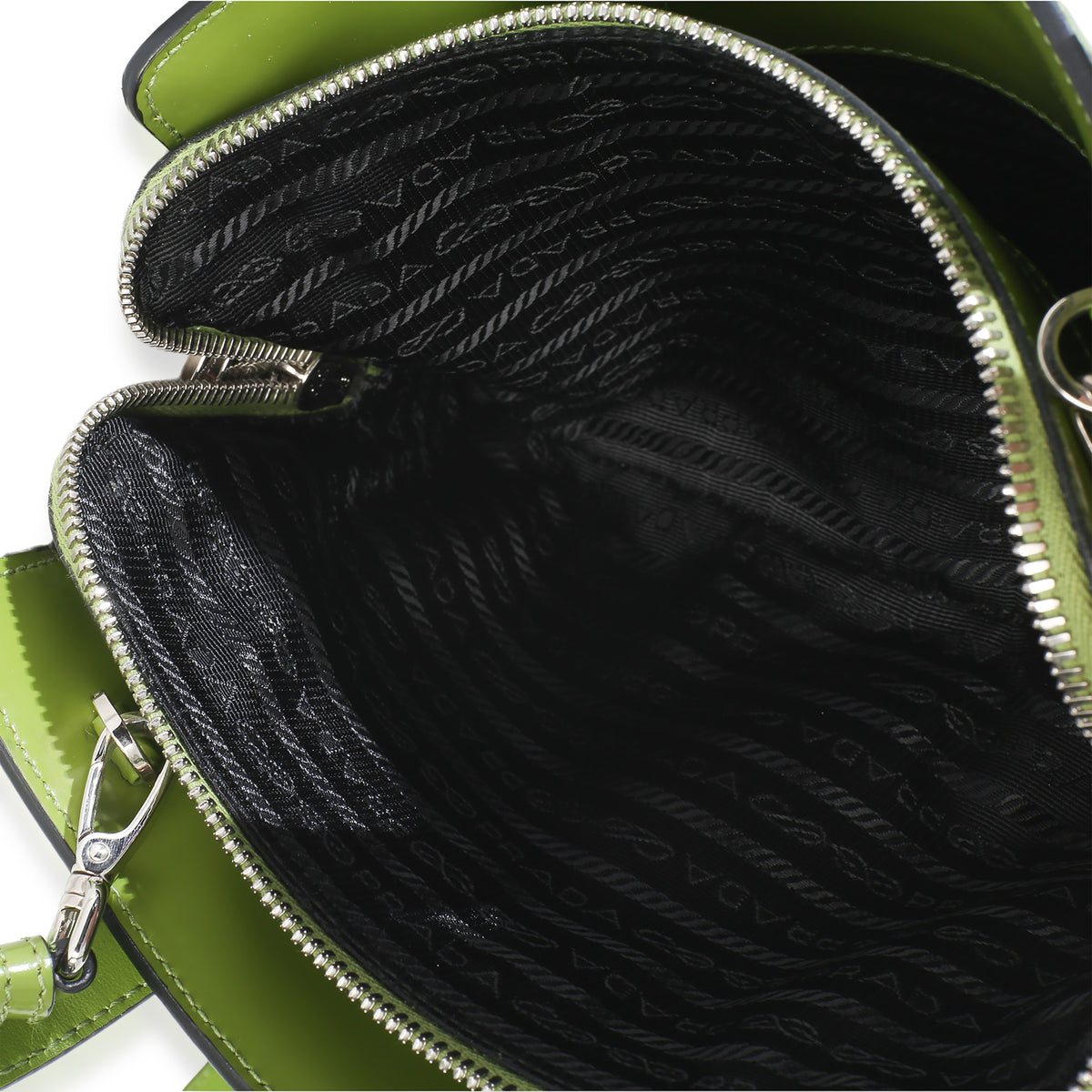 Prada Green Brushed Leather Mini Re Edition 1995 Mini Bag Handbag 9