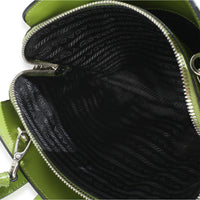 Prada Green Brushed Leather Mini Re Edition 1995 Mini Bag Handbag 9