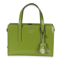 Prada Green Brushed Leather Mini Re Edition 1995 Mini Bag Handbag fv
