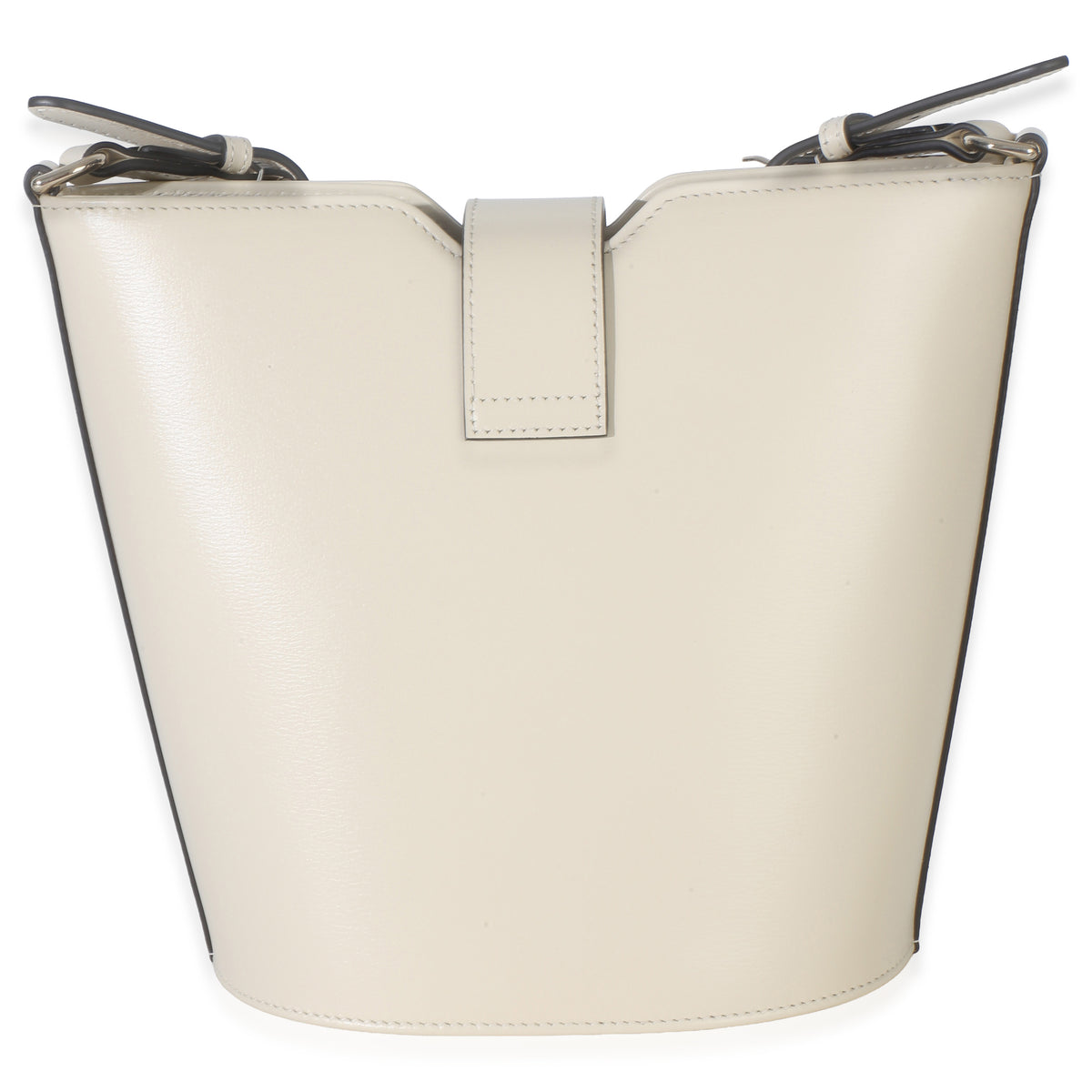 Gucci White Tritone Calfskin Ophidia Web Mini Bucket Bag Handbag 4